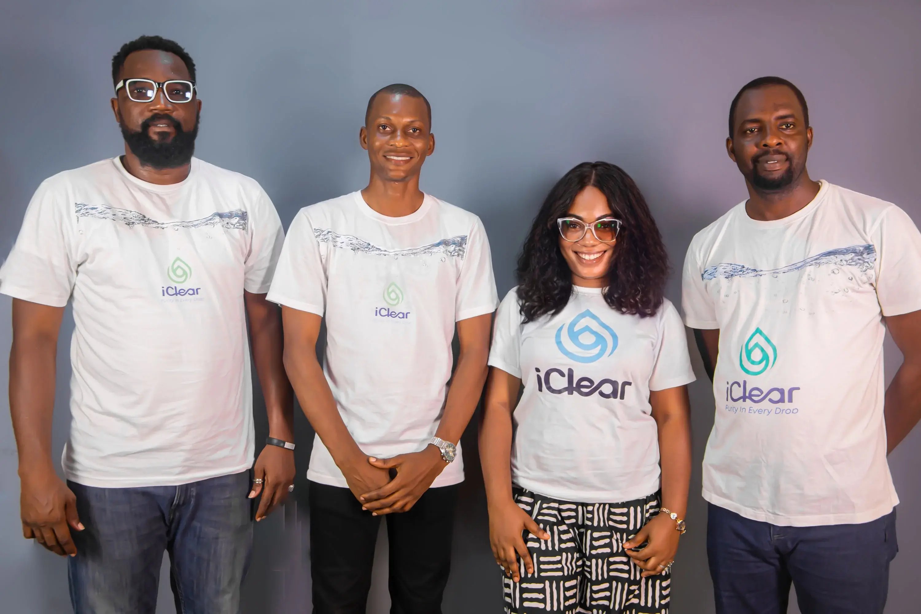 iClear team in a lineup photo